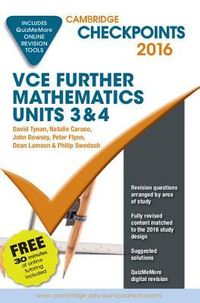 Produktbild: Cambridge Checkpoints Vce Further Mathematics 2016 and Quiz Me More