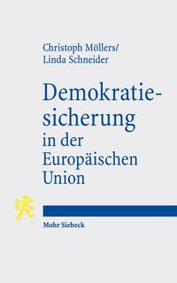 Produktbild: Demokratiesicherung in der Europ&auml;ischen Union