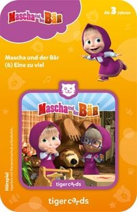 Produktbild: tigercard - Mascha und der B&auml;r - Folge 6: Eine zu viel