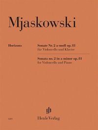 Produktbild: Nikolai Mjaskowski - Violoncellosonate Nr. 2 a-moll op. 81