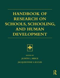 Produktbild: Handbook of Research on Schools, Schooling and Human Development