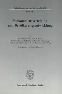 Produktbild: Einkommensverteilung und Bev&ouml;lkerungsentwicklung.