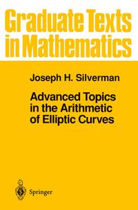 Produktbild: Advanced Topics in the Arithmetic of Elliptic Curves