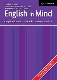 Produktbild: Tims, N: English in Mind Level 3 Teacher's Book Polish Exam