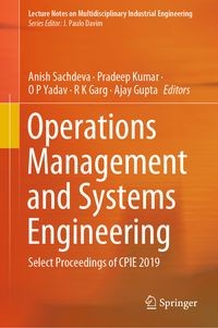 Produktbild: Operations Management and Systems Engineering
