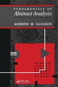 Produktbild: Fundamentals of Abstract Analysis