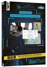 Produktbild: Cyber Crime Files &ndash; Fallakte: Das Geheimnis der Hackerin &ndash; Das geniale Krimispiel mit &uuml;ber 30 Beweismitteln