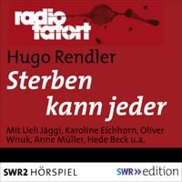 Produktbild: Sterben kann jeder (Radio Tatort)