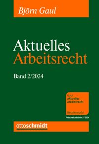 Produktbild: Aktuelles Arbeitsrecht, Band 2/2024