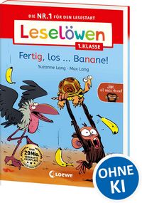 Produktbild: Lesel&ouml;wen 1. Klasse - Jim ist mies drauf - Fertig, los...Banane!
