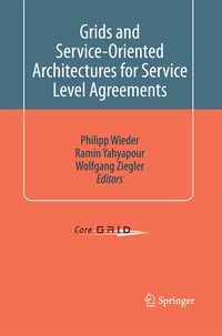 Produktbild: Grids and Service-Oriented Architectures for Service Level Agreements