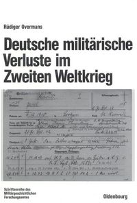 Produktbild: Deutsche milit&auml;rische Verluste im Zweiten Weltkrieg