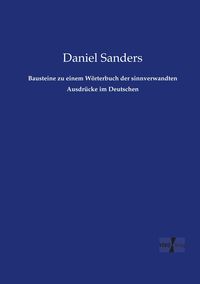 Produktbild: Bausteine zu einem W&ouml;rterbuch der sinnverwandten Ausdr&uuml;cke im Deutschen