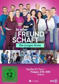 Produktbild: In aller Freundschaft - Die jungen Ärzte, Staffel 10, Teil 1 (Folgen 379-399) [6 DVDs]