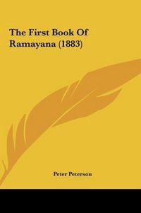 Produktbild: The First Book Of Ramayana (1883)
