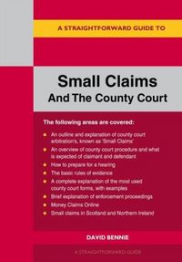 Produktbild: A Straightforward Guide to Small Claims and the County Court