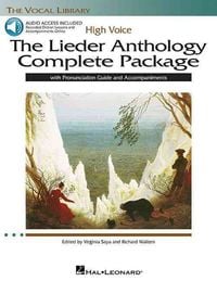 Produktbild: The Lieder Anthology Complete Package - High Voice Book/Online Audio