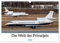 Produktbild: Die Welt der Privatjets (Wandkalender 2026 DIN A3 quer), CALVENDO Monatskalender