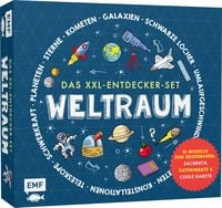 Produktbild: Das XXL-Entdecker-Set &ndash; Weltraum: Mit 10 Modellen zum Selberbauen, Sachbuch, Experimenten und cooler Rakete