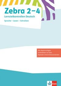 Produktbild: Zebra 2-4 / Lernzielkontrollen Klasse 2-4