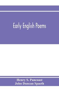 Produktbild: Early English poems