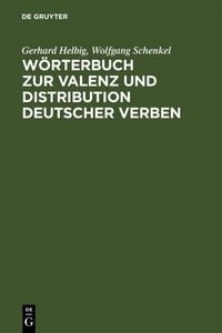 Produktbild: W&ouml;rterbuch zur Valenz und Distribution deutscher Verben