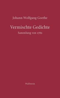 Produktbild: Vermischte Gedichte