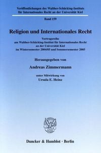 Produktbild: Religion und Internationales Recht.