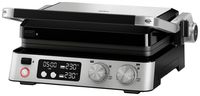 Bild vom Artikel Braun CG7040 CG BRAUN STEELBK Tisch Kontaktgrill Timerfunktion, klappbar, mit Display, tragbar  Schwarz, Edelstahl vom Autor 