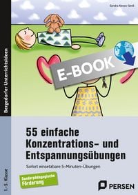 Produktbild: 55 einfache Konzentrations- u. Entspannungs&uuml;bungen