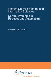 Produktbild: Control Problems in Robotics and Automation