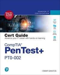 Produktbild: CompTIA PenTest+ PT0-002 Cert Guide