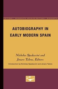 Produktbild: Autobiography in Early Modern Spain