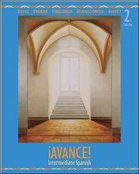 Produktbild: Avance!: Intermediate Spanish
