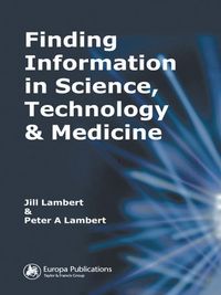 Produktbild: Finding Information in Science, Technology and Medicine