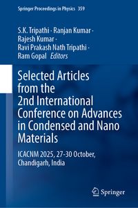 Produktbild: Selected Articles from the 2nd International Conference on Advances in Condensed and Nano Materials