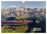 Produktbild: Luftaufnahmen der Schweiz (Wandkalender 2026 DIN A4 quer), CALVENDO Monatskalender