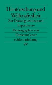 Produktbild: Hirnforschung und Willensfreiheit