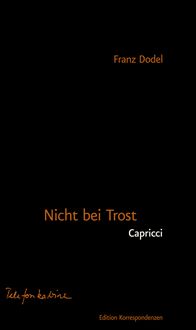 Produktbild: Nicht bei Trost. Capricci