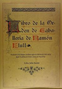 Produktbild: Llibre de l'ordre de cavalleria