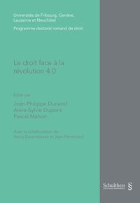 Produktbild: Le droit face à la révolution 4.0