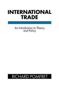 Produktbild: Pomfret, R: International Trade