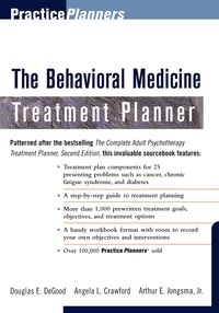 Produktbild: The Behavioral Medicine Treatment Planner