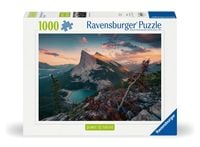 Produktbild: Erwachsenenpuzzle 1000 Teile - Abends in den Rocky Mountains