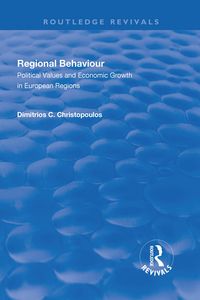 Produktbild: Christopoulos, D: Regional Behaviour