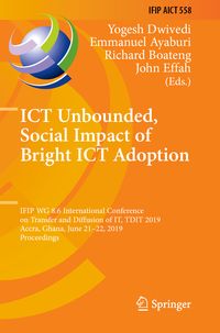 Produktbild: ICT Unbounded, Social Impact of Bright ICT Adoption