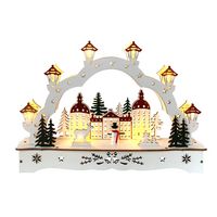 Produktbild: HTI-Living Lichterbogen Winterschloss Natur Wei&szlig; Lichterbogen Winterschloss Natur Wei&szlig;