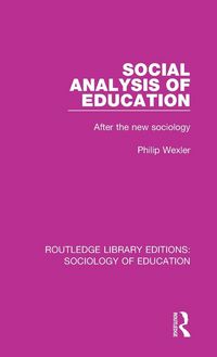Produktbild: Social Analysis of Education