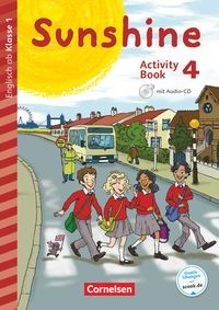 Bild vom Artikel Sunshine - Early Start Edition 4. Schuljahr - Neubearbeitung und Nordrhein-Westfalen - Activity Book mit Audio-CD, Minibildkarten und Faltbox vom Autor Caroline Schröder