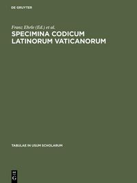 Produktbild: Specimina codicum Latinorum Vaticanorum